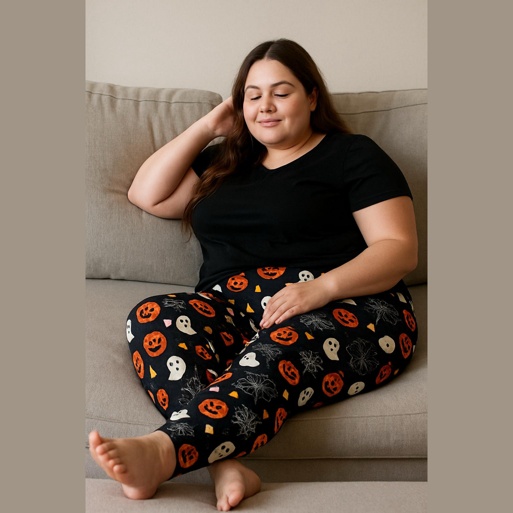 Halloween Women's Plus Size Leggings